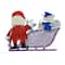 Rudolph the Red-Nosed Reindeer & the Island of Misfit Toys 42" Santa & Sleigh 2D Pre-Lit Yard Art